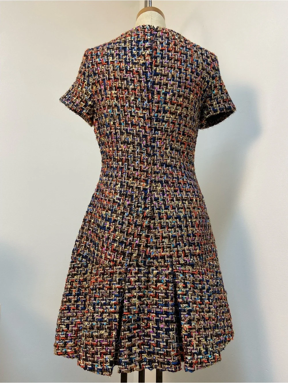 Betsey Johnson Multicolor Tweed Mini Dress - Picture 3 of 8